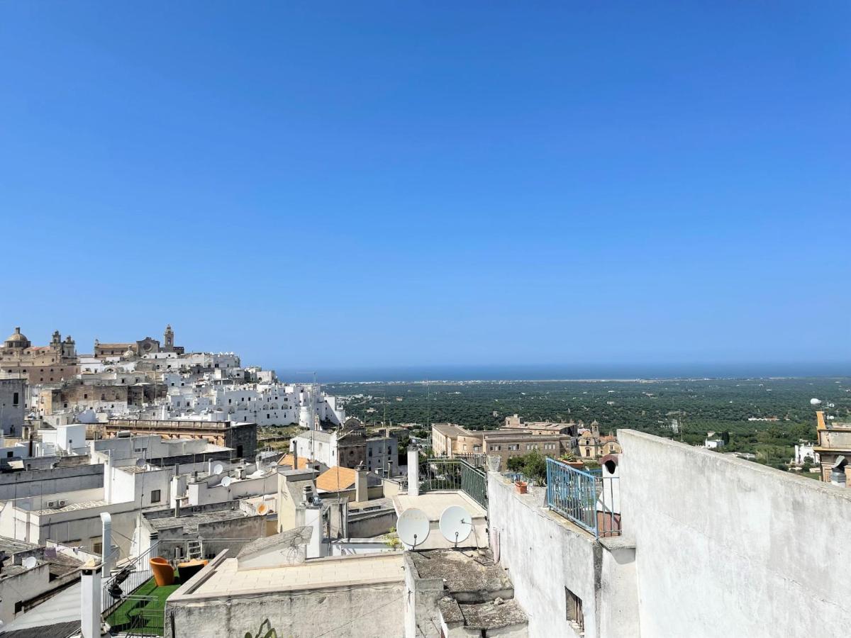 La Stanza Sul Tetto - Panorama&Relax - Ostuni Centroヴィラ エクステリア 写真